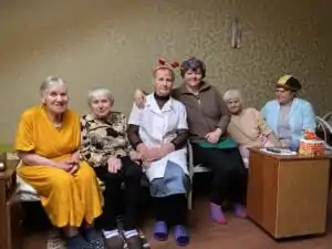 досуг в доме престарелых Пансион