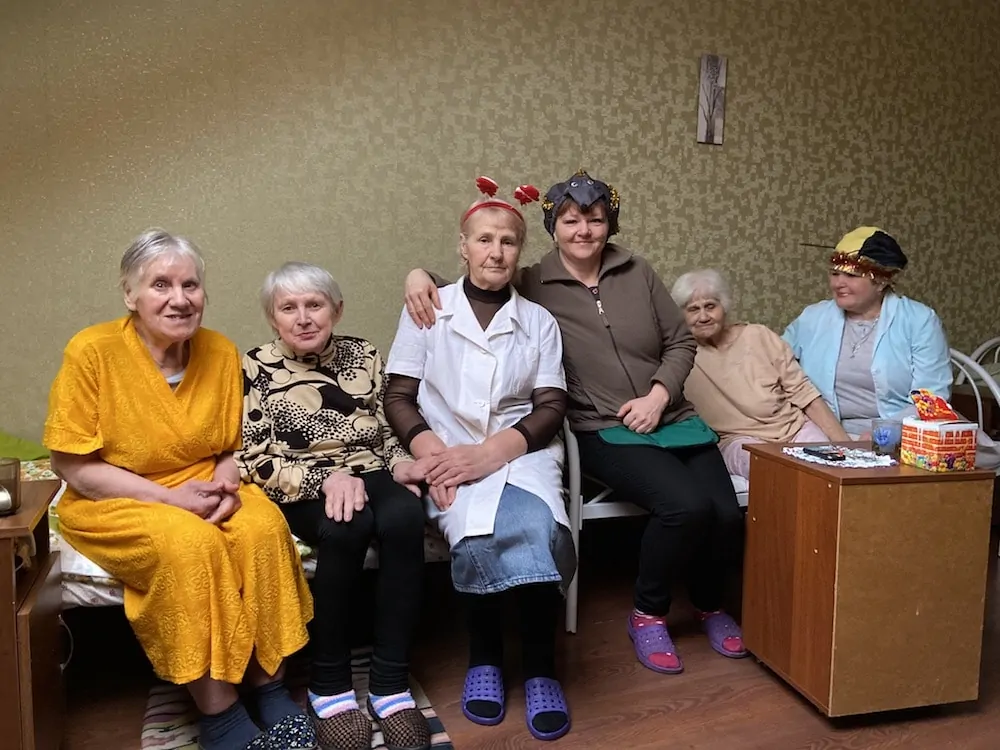 Досуг в доме для престарелых